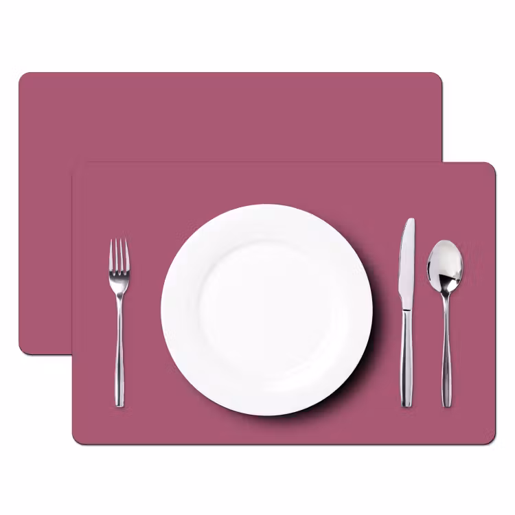 Berry - Roze -Pink Placemat vinyl groot 368 -zzsfeer2_Kitchenyeah-website