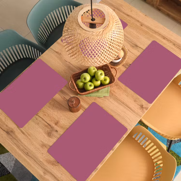 Berry - Roze -Pink Placemat vinyl groot 368 -zzsfeer5_Kitchenyeah-website
