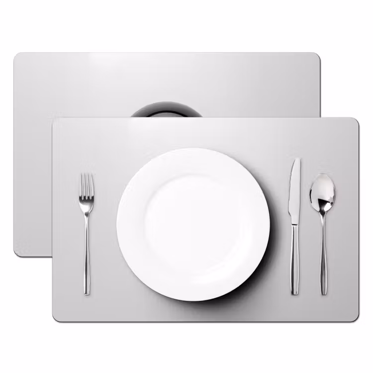 Biljartbal - Getal - Acht - Wit Placemat vinyl groot -zzsfeer2_Kitchenyeah-website