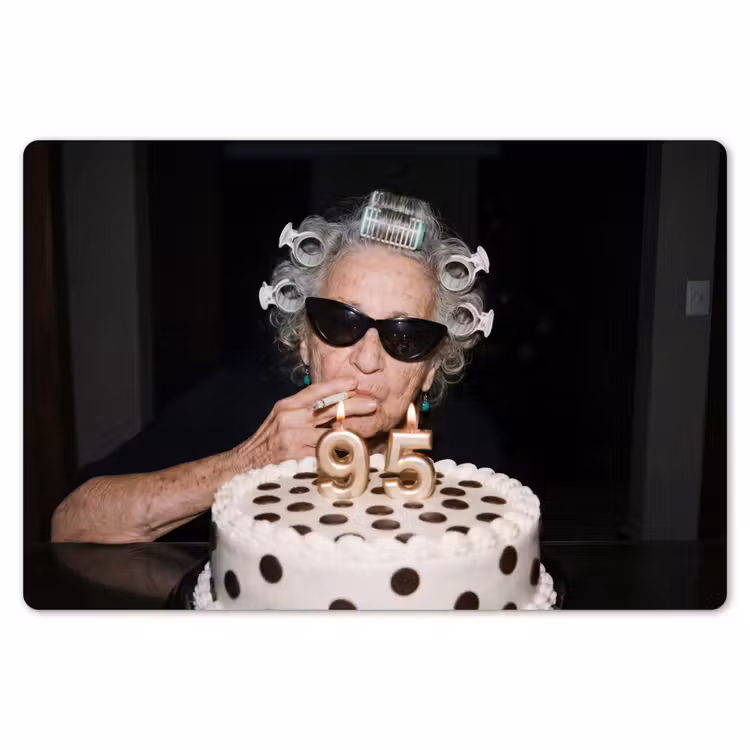 Verjaardag - Krulspeld - Oma Placemat vinyl groot -zzsfeer1_Kitchenyeah-website