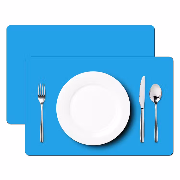 Blauw - Licht - Kleuren Placemat vinyl groot 368 -zzsfeer2_Kitchenyeah-website