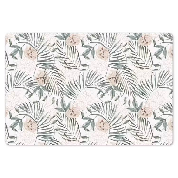 Bohemian - Bloemen - Bladeren - Jungle - Tropical Placemat vinyl groot -zzsfeer1_Kitchenyeah-website