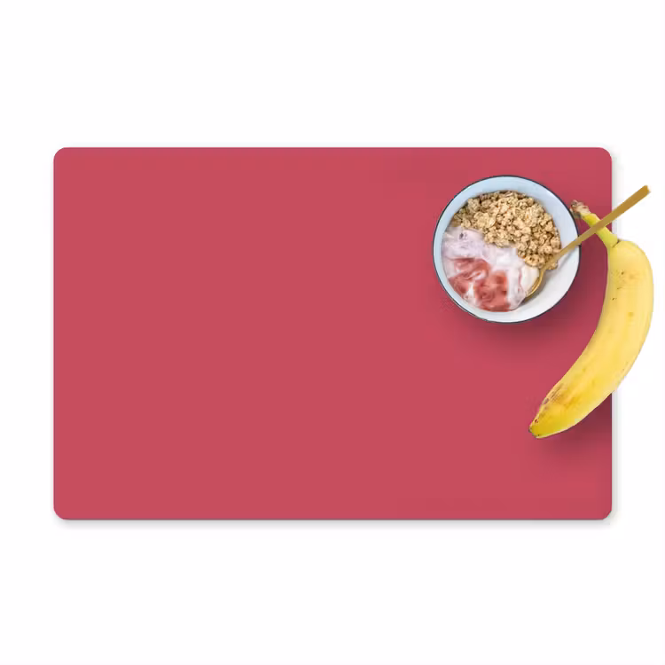 Bold - Berry - Rood Placemat vinyl groot 368 -zzzproduct_Kitchenyeah-website
