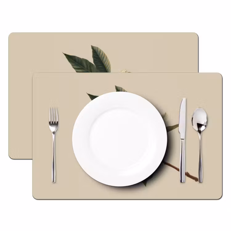 Tak - Groene Bladeren - Vruchten Placemat vinyl groot -zzsfeer2_Kitchenyeah-website