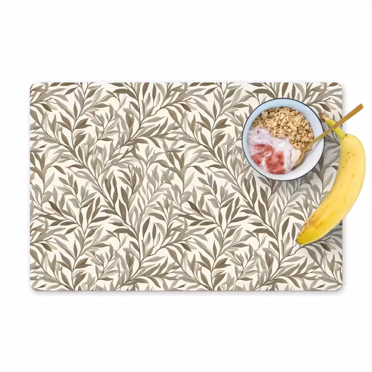 Takken - Botanisch - Taupe Placemat vinyl groot 368 -zzzproduct_Kitchenyeah-website