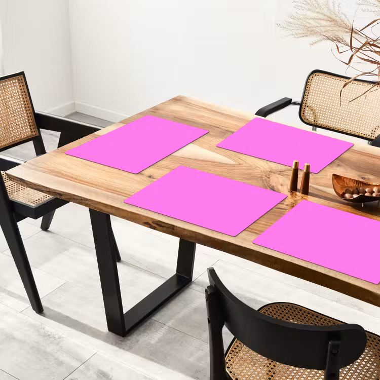 Bright - Orchid - Roze Placemat vinyl groot 368 -zzsfeer4_Kitchenyeah-website