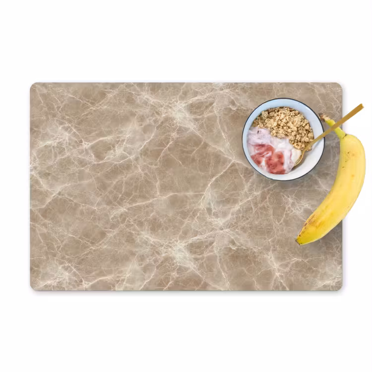 Bruin - Kristaladers - Marmer Placemat vinyl groot 368 -zzzproduct_Kitchenyeah-website