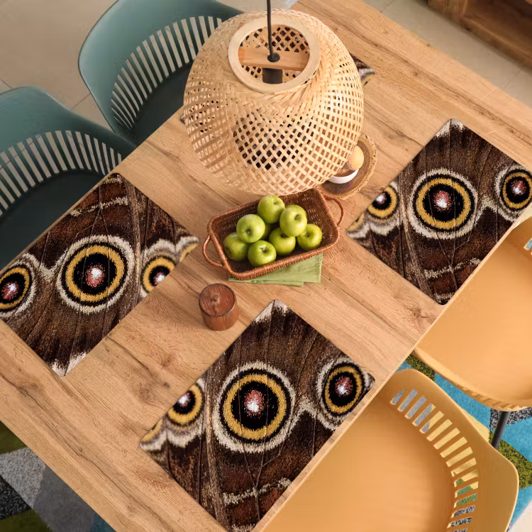 Vlinder - Vleugel - Abstract Placemat vinyl groot -zzsfeer5_Kitchenyeah-website