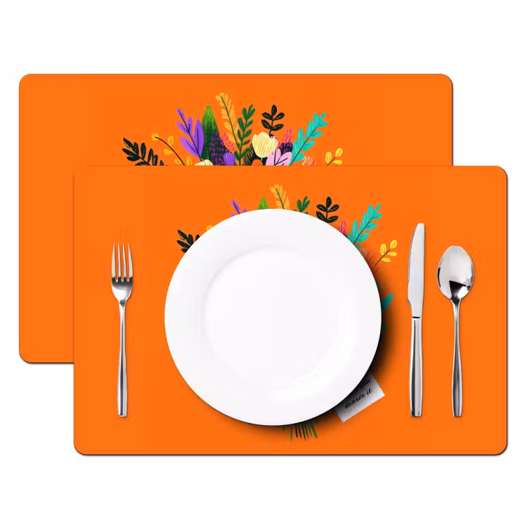 Kaartje - Boeket - Bloemen Placemat vinyl groot -zzsfeer2_Kitchenyeah-website