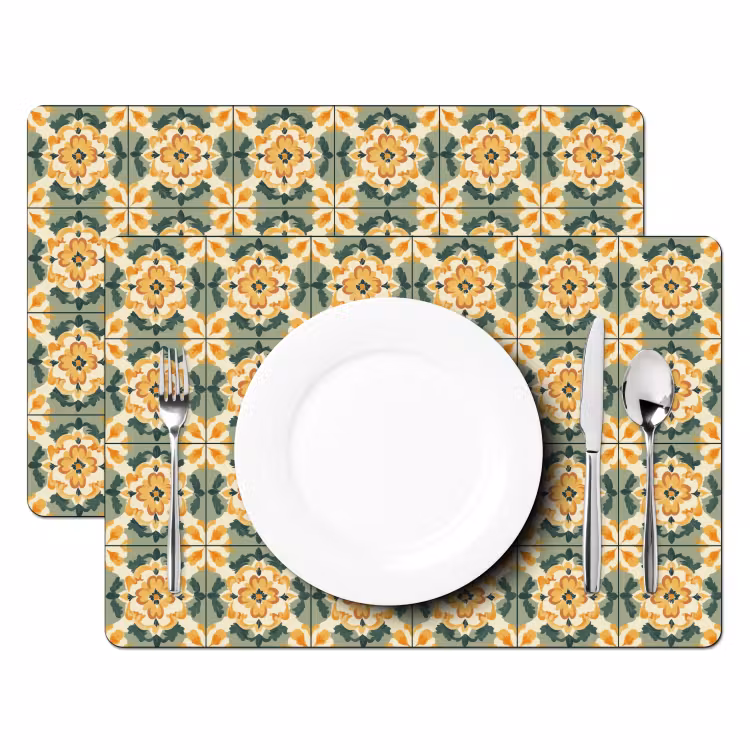 Keramiek - Verweerd - Kleurrijk Placemat vinyl groot 368 -zzsfeer2_Kitchenyeah-website