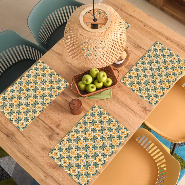 Keramiek - Verweerd - Kleurrijk Placemat vinyl groot 368 -zzsfeer5_Kitchenyeah-website