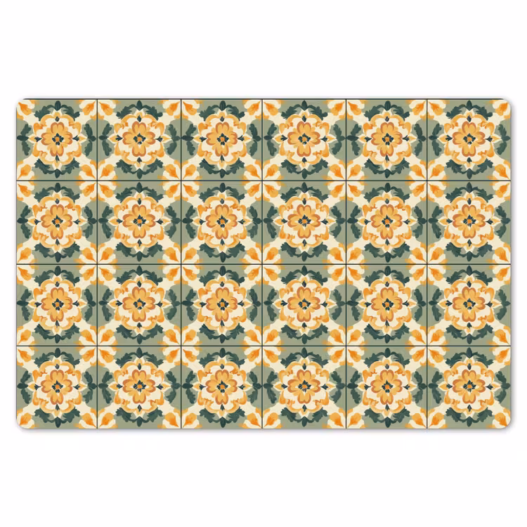Keramiek - Verweerd - Kleurrijk Placemat vinyl groot 368 -zzsfeer1_Kitchenyeah-website