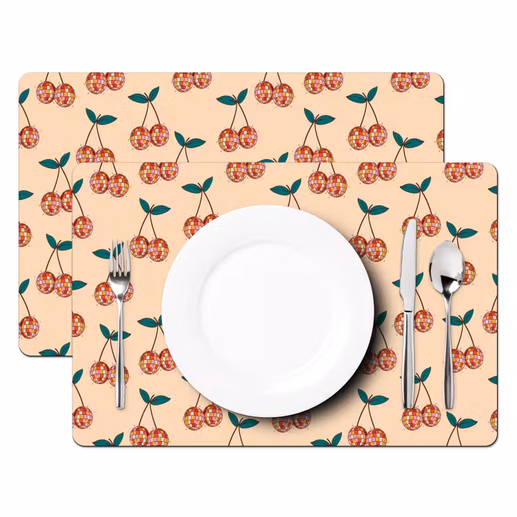 Kers - Disco - Patroon Placemat vinyl groot 368 -zzsfeer2_Kitchenyeah-website