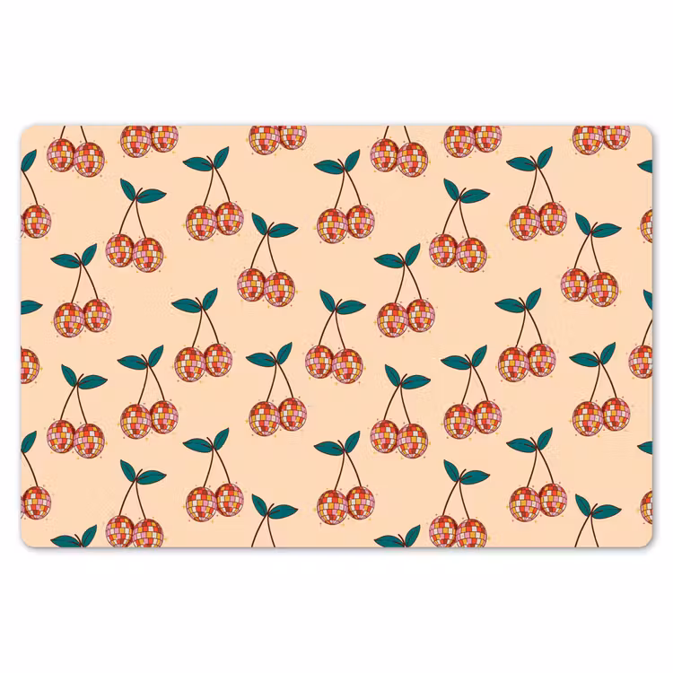 Kers - Disco - Patroon Placemat vinyl groot 368 -zzsfeer1_Kitchenyeah-website