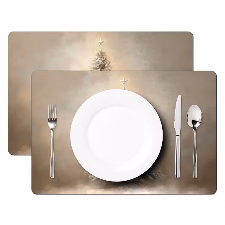 Kerst - kerstboom - Sneeuw - Art Placemat vinyl groot -zzsfeer2_Kitchenyeah-website