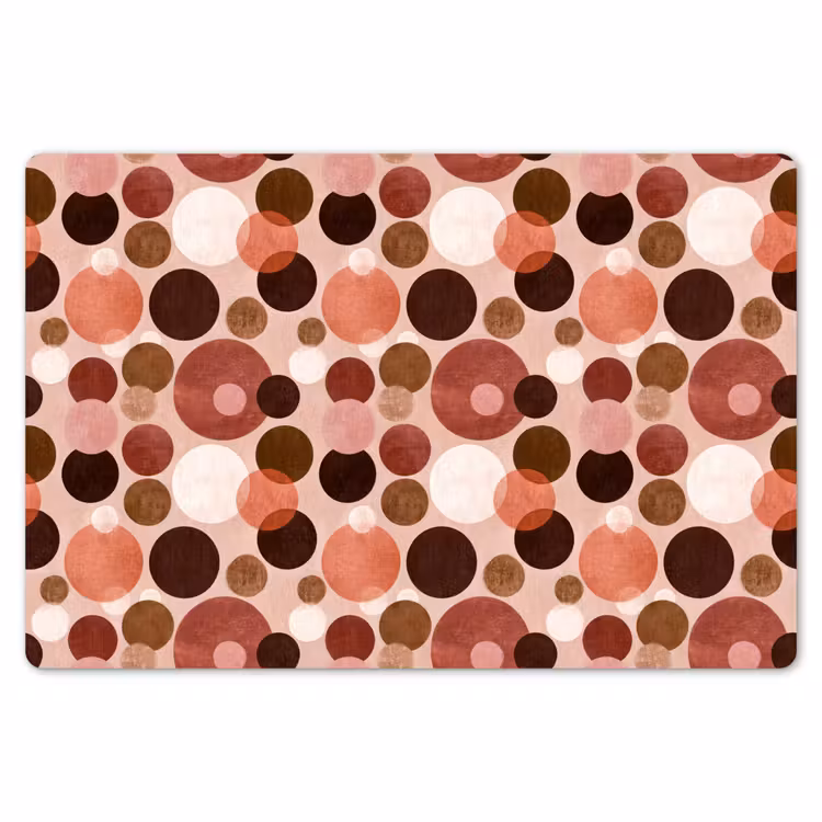 Cirkels - Modern - Kleurrijk Placemat vinyl groot 368 -zzsfeer1_Kitchenyeah-website