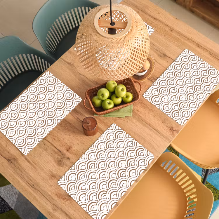 Klassiek - Motief - Terracotta Placemat vinyl groot 368 -zzsfeer5_Kitchenyeah-website