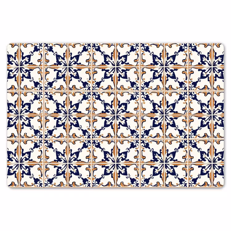 Klassiek - Patroon - Kleurrijk Placemat vinyl groot 368 -zzsfeer1_Kitchenyeah-website