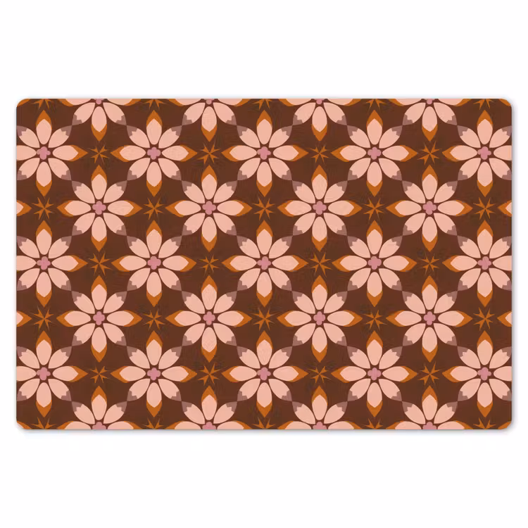 Klassiek - Retro - Bruin Placemat vinyl groot 368 -zzsfeer1_Kitchenyeah-website