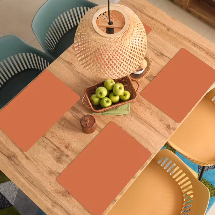 Classic - Terracotta - Oranje Placemat vinyl groot 368 -zzsfeer5_Kitchenyeah-website