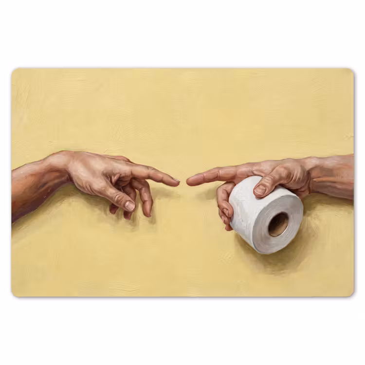 Klassiek - Kunst - Humor Placemat vinyl groot -zzsfeer1_Kitchenyeah-website