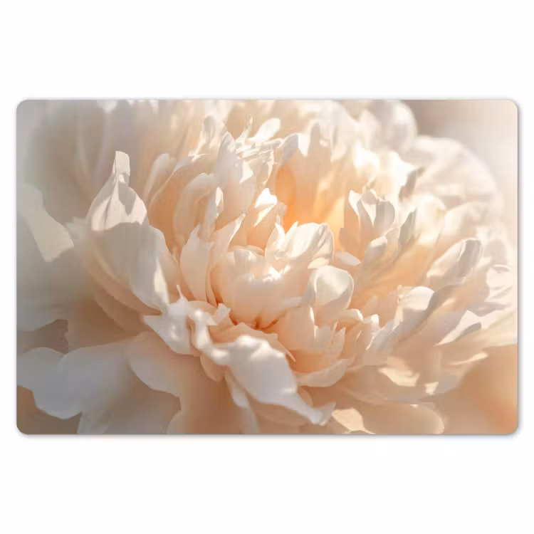 Close up - Pioenroos - Lichtroze Placemat vinyl groot -zzsfeer1_Kitchenyeah-website