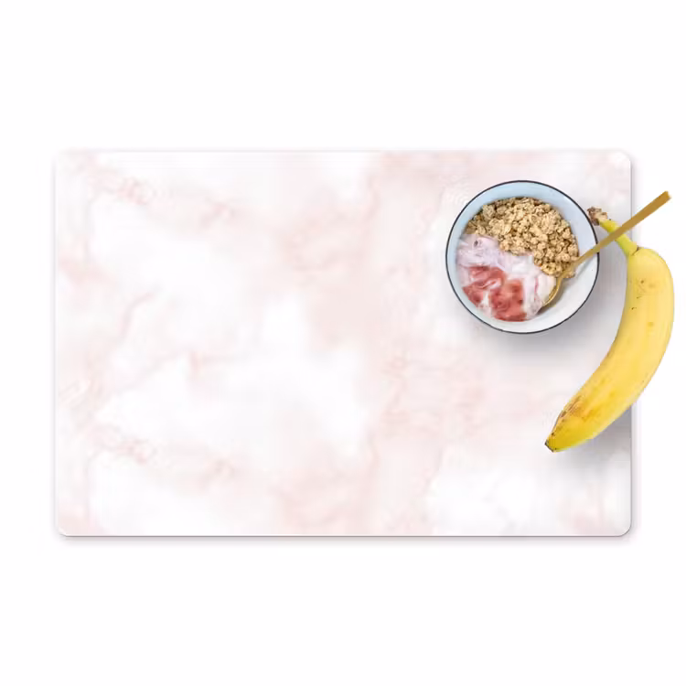 Wolkenstructuur - Roze - Marmer Placemat vinyl groot 368 -zzzproduct_Kitchenyeah-website