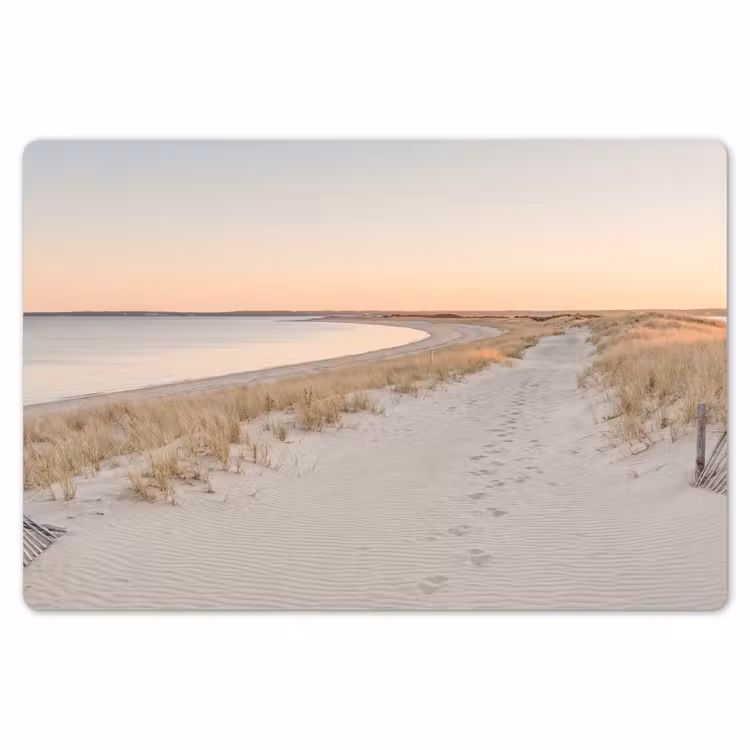 Kustlijn - Horizon - Hek Placemat vinyl groot -zzsfeer1_Kitchenyeah-website