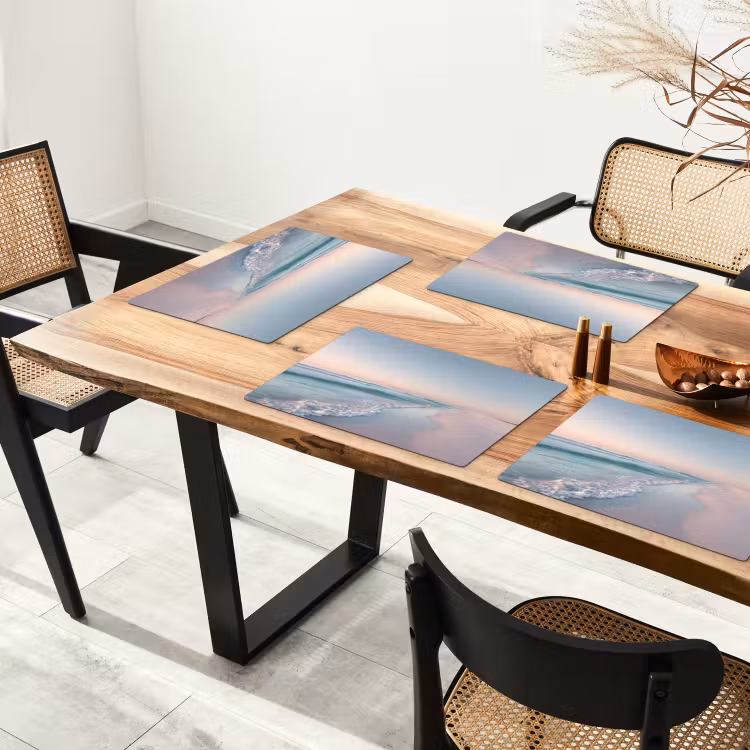 Kustlijn - Pastel - water Placemat vinyl groot -zzsfeer4_Kitchenyeah-website