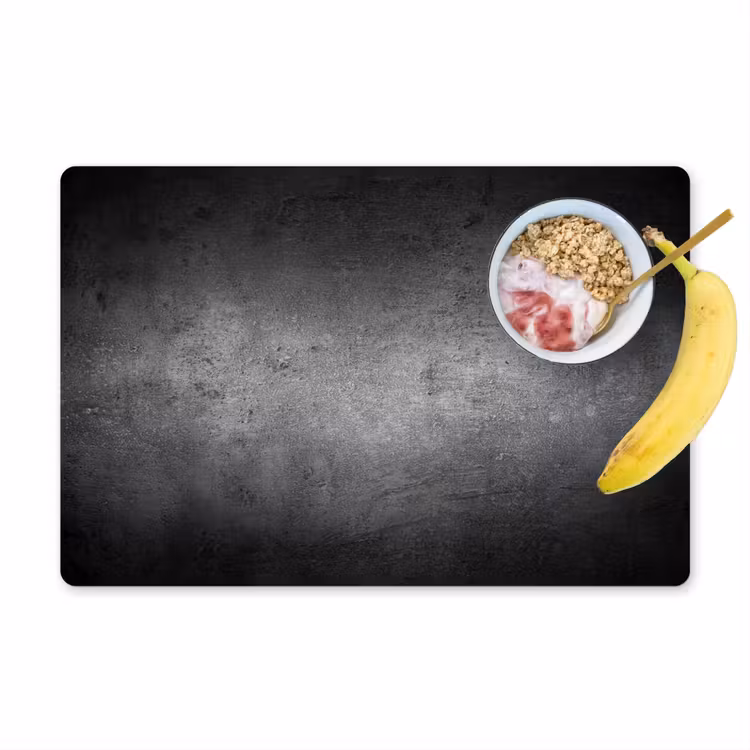 Beton - Grijs - Retro - Cement - Textuur Placemat vinyl groot -zzzproduct_Kitchenyeah-website
