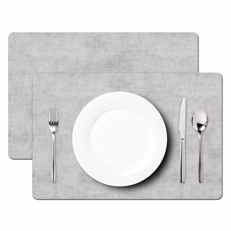 Beton - Grijs - Industrieel - Patroon Placemat vinyl groot 368 -zzsfeer2_Kitchenyeah-website