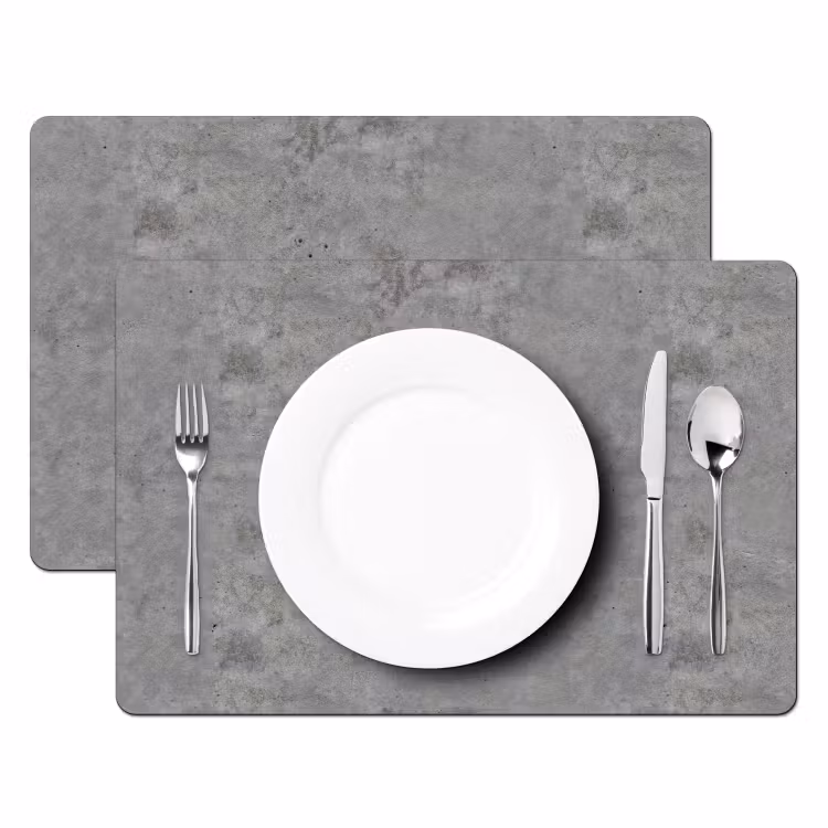Beton - Industrieel - Patronen Placemat vinyl groot 368 -zzsfeer2_Kitchenyeah-website