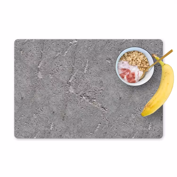 Beton - Patronen - Steen Placemat vinyl groot 368 -zzzproduct_Kitchenyeah-website