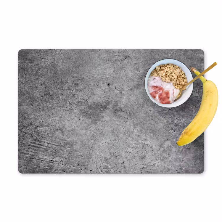 Beton - Leisteen - Grijs -Betonstructuur Placemat vinyl groot -zzzproduct_Kitchenyeah-website