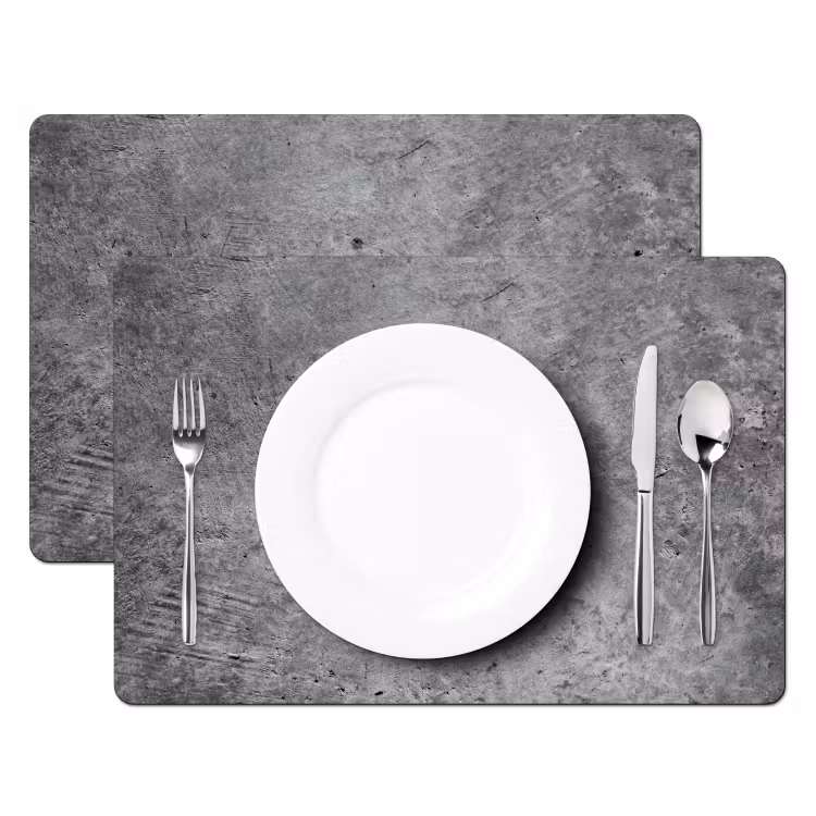 Beton - Leisteen - Grijs -Betonstructuur Placemat vinyl groot -zzsfeer2_Kitchenyeah-website