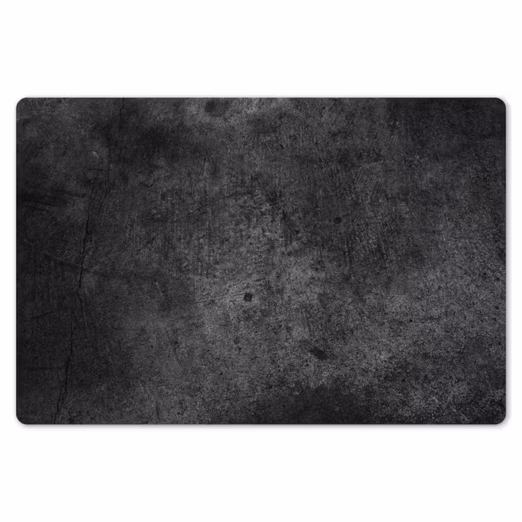 Beton - Structuur - Retro - Zwart - Grijs - Rustiek Placemat vinyl groot -zzsfeer1_Kitchenyeah-website