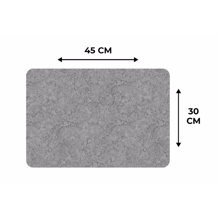 Beton - Muur - Patronen - Industrieel Placemat vinyl groot 368 -specs
