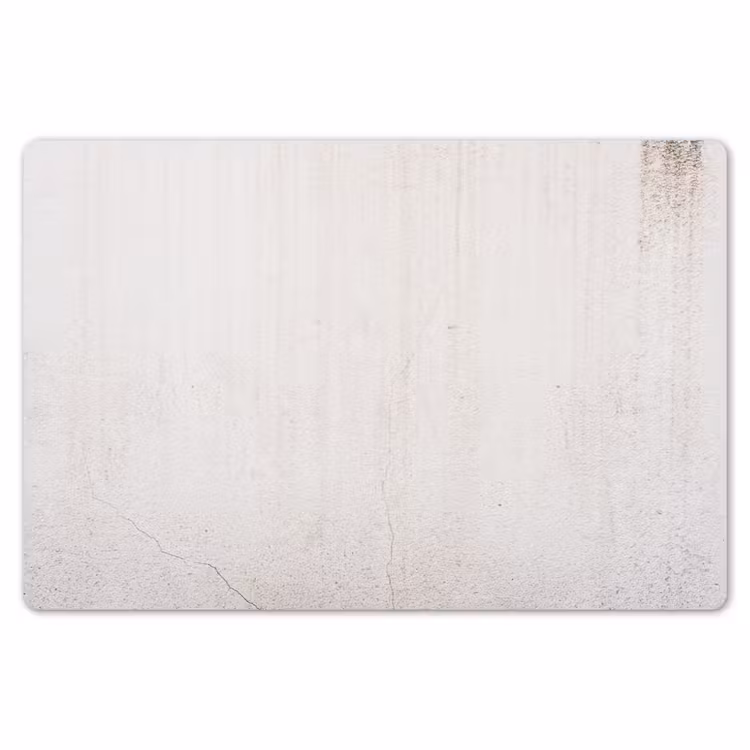 Beton - Muur - Wit Placemat vinyl groot -zzsfeer1_Kitchenyeah-website