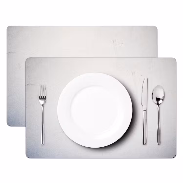 Beton - Wit - Modern Placemat vinyl groot -zzsfeer2_Kitchenyeah-website