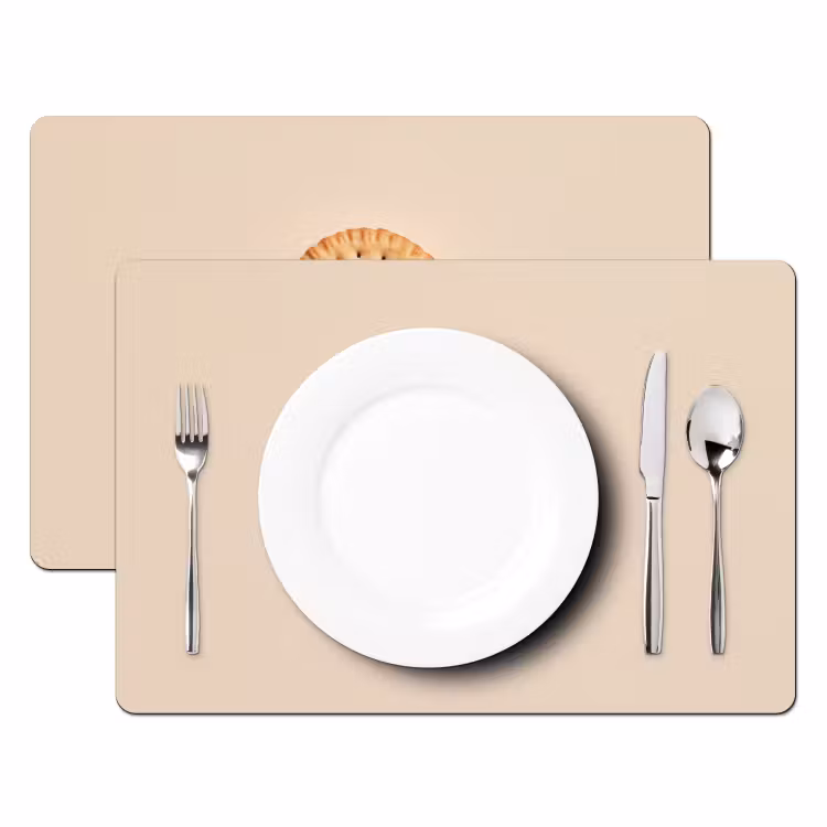 Koekje - Kruimels - beige Placemat vinyl groot -zzsfeer2_Kitchenyeah-website