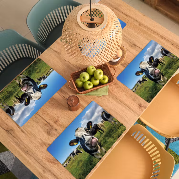 Koe - Tong - Weide Placemat vinyl groot -zzsfeer5_Kitchenyeah-website