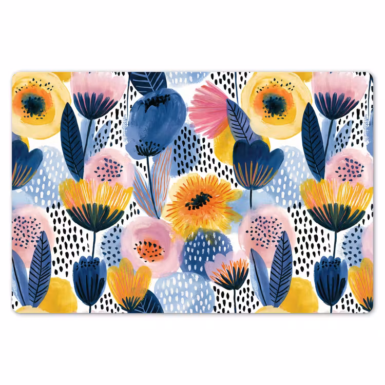 Creatief - Patroon - Kleurrijk Placemat vinyl groot 368 -zzsfeer1_Kitchenyeah-website