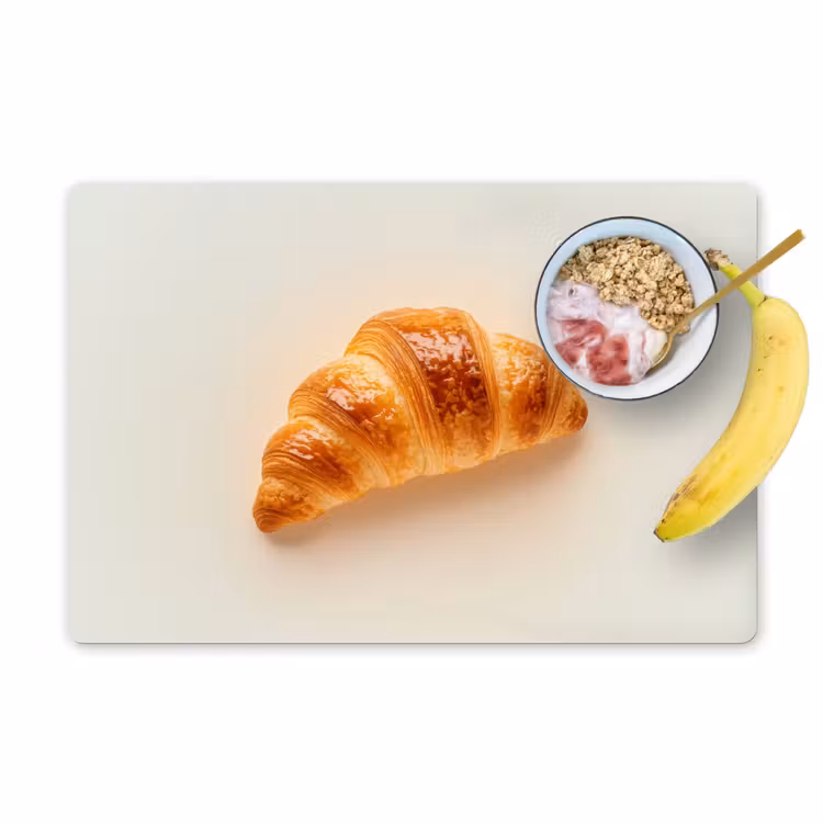Croissant - Brood - Beige Placemat vinyl groot -zzzproduct_Kitchenyeah-website