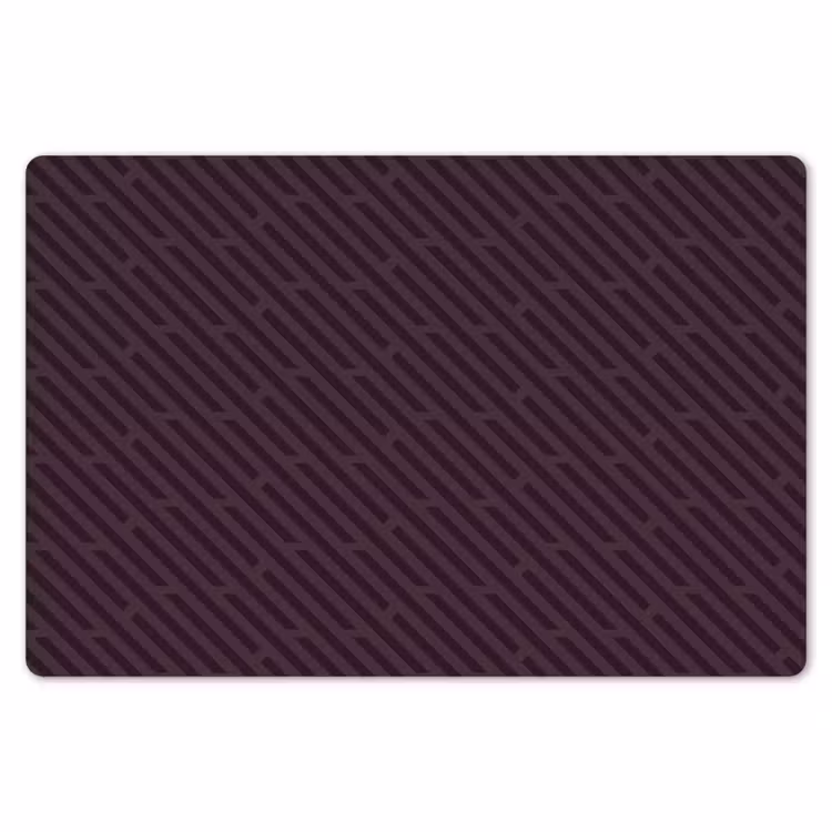 Donker - Paars - Patroon - Strepen Placemat vinyl groot 368 -zzsfeer1_Kitchenyeah-website