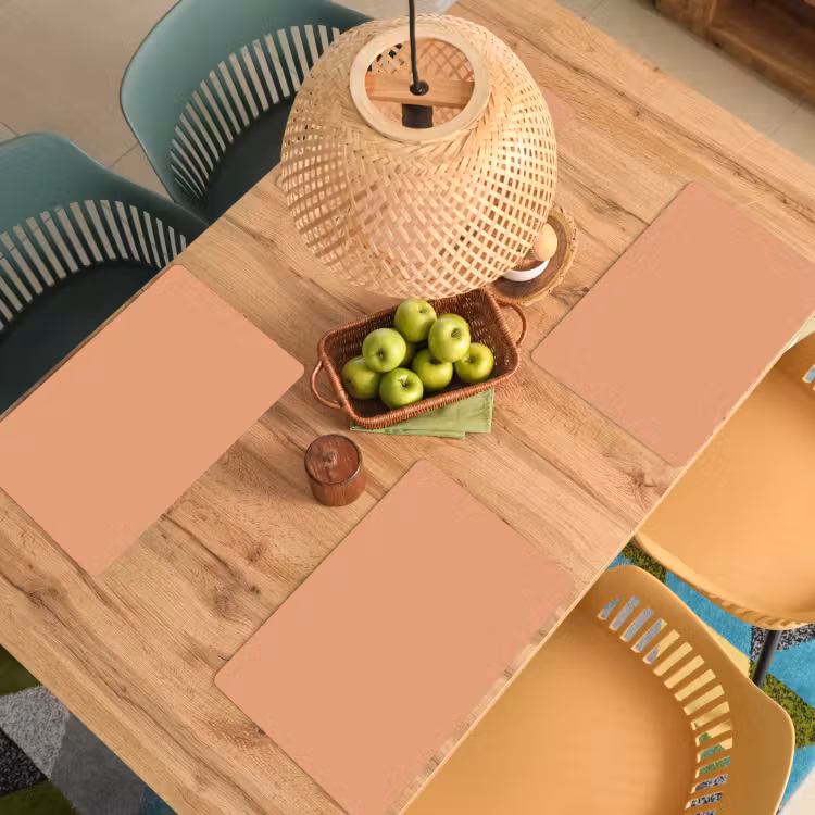 Desert - Coral - Koraal Placemat vinyl groot 368 -zzsfeer5_Kitchenyeah-website