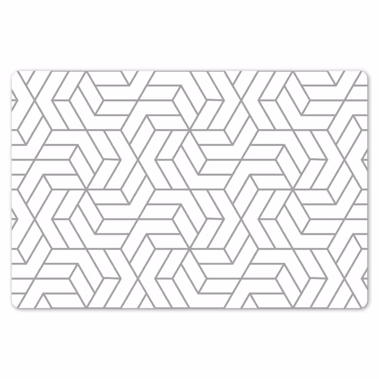 Design - Geometrie - Patroon Placemat vinyl groot 368 -zzsfeer1_Kitchenyeah-website