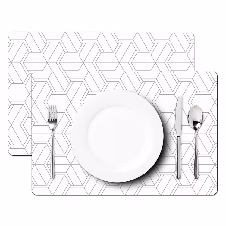 Design - Geometrie - Patroon - Lijn Placemat vinyl groot 368 -zzsfeer2_Kitchenyeah-website