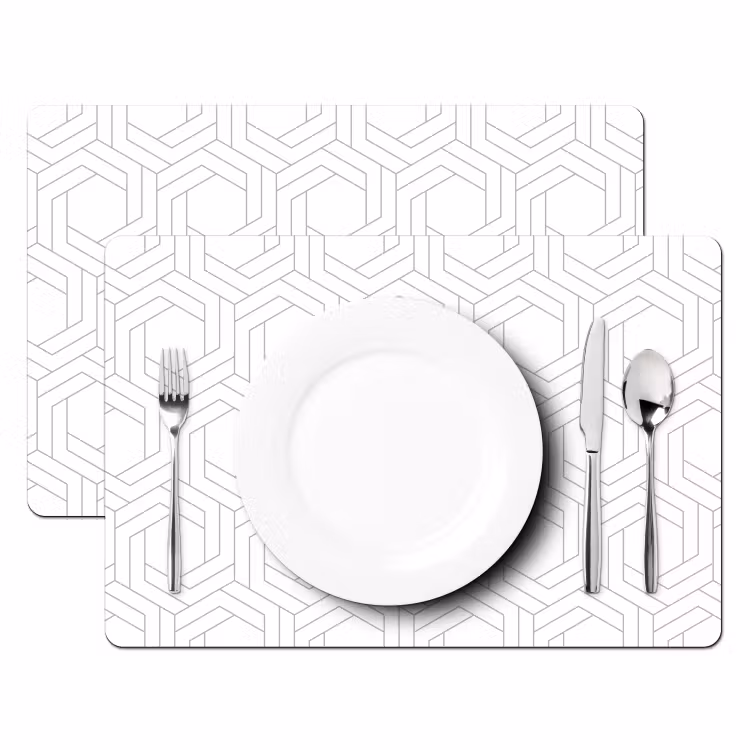 Design - Geometrie - Patronen - Abstract Placemat vinyl groot 368 -zzsfeer2_Kitchenyeah-website