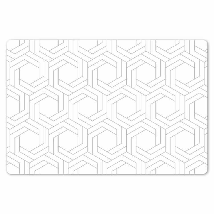 Design - Geometrie - Patronen - Abstract Placemat vinyl groot 368 -zzsfeer1_Kitchenyeah-website