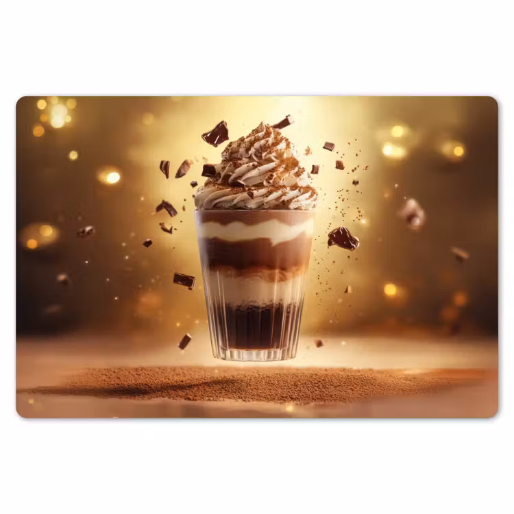 Dessert - Chocolade - Zoet - Eten Placemat vinyl groot -zzsfeer1_Kitchenyeah-website